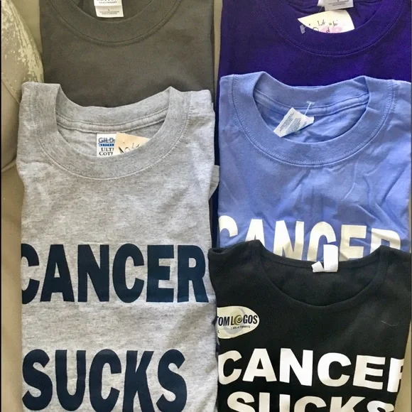 CANCER SUCKS Unisex T-Shirt - Picture 8 of 9